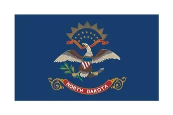 10' x 15' North Dakota Flag