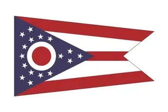 10' x 15' Ohio Flag