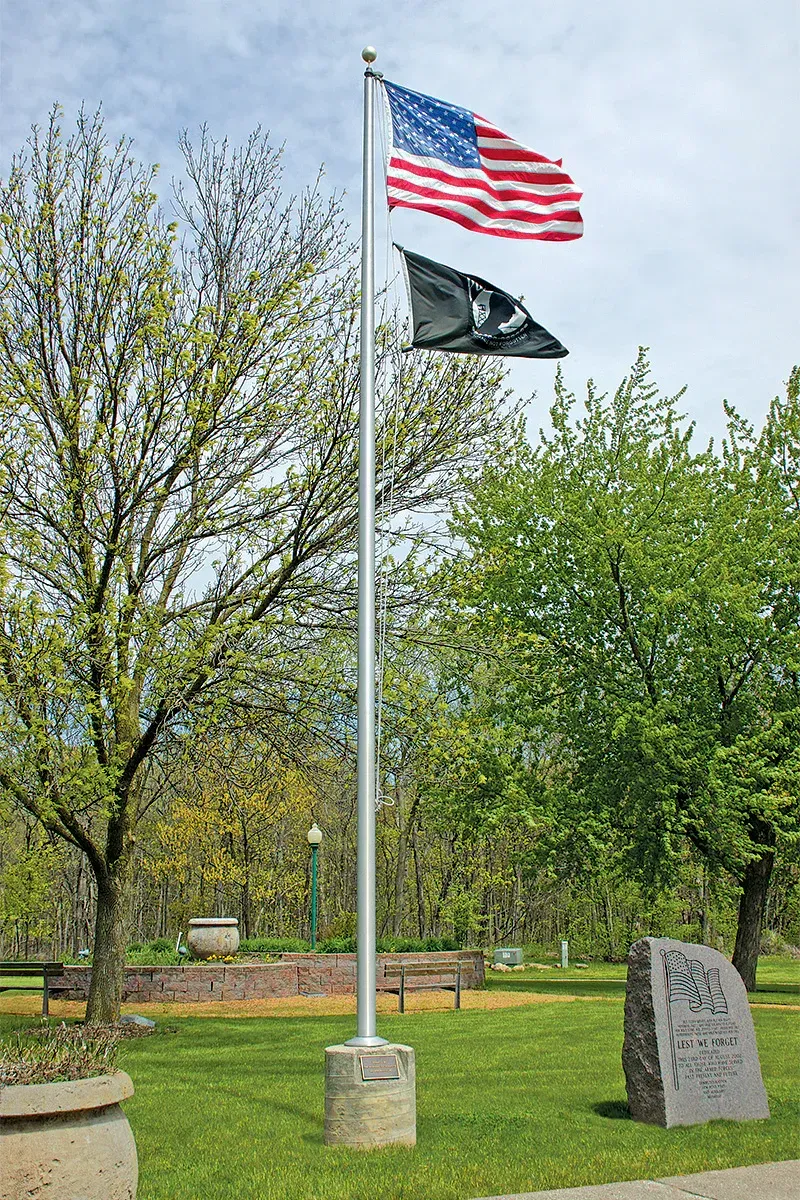 30ft Heavy Duty Flagpole - EC30