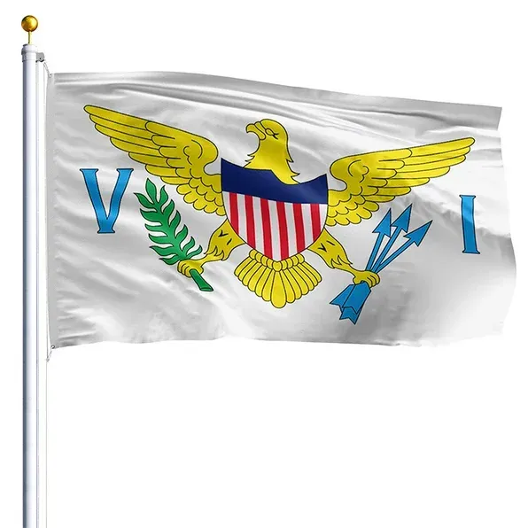 2' x 3' Virgin Islands Flag - Nylon