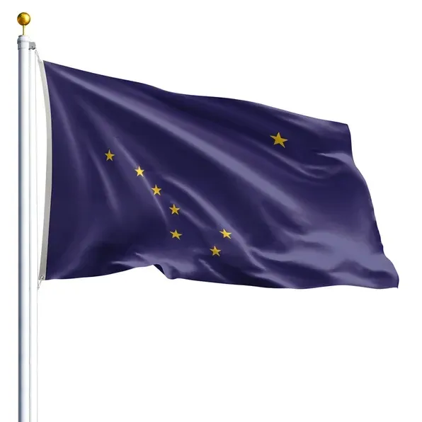 10' x 15' Alaska Flag