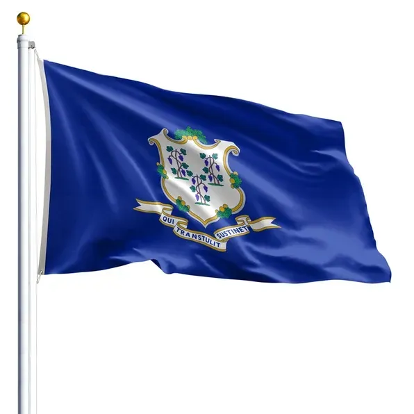 10' x 15' Connecticut Flag