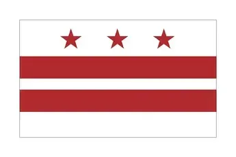 10' x 15' District of Columbia Flag - Nylon