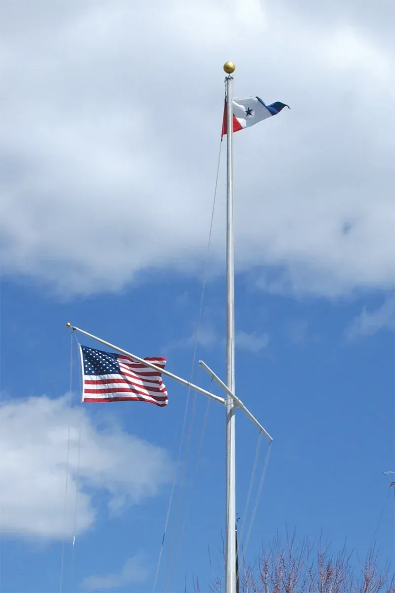 20ft Nautical Flagpole - ECP20