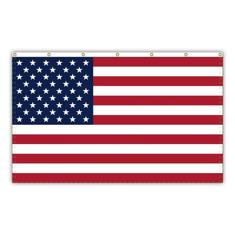 Wall Mount American Flags