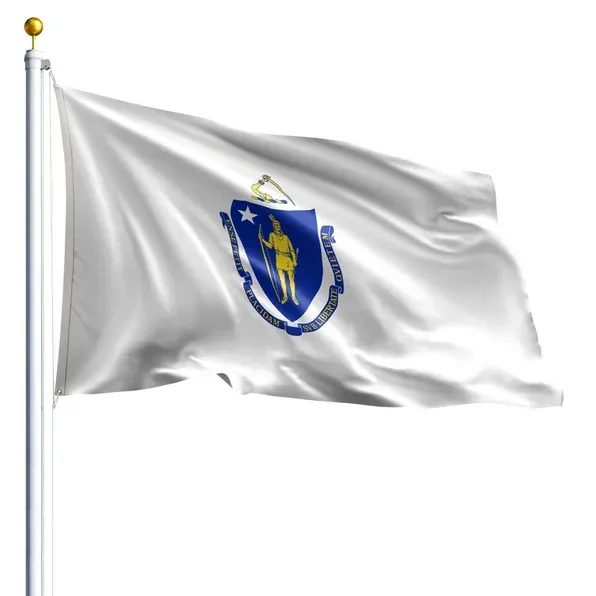 10' x 15' Massachusetts Flag