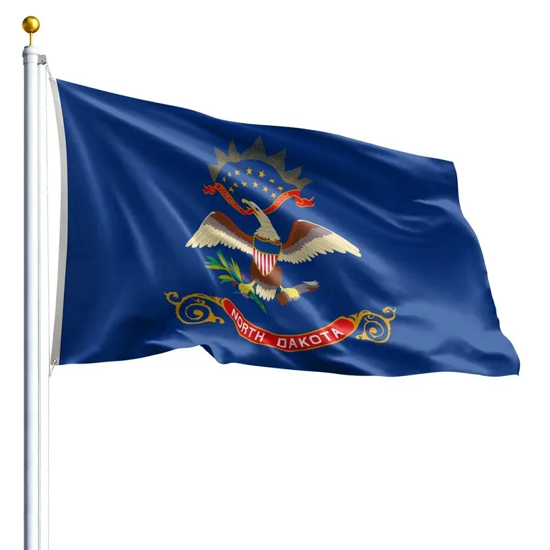 10' x 15' North Dakota Flag