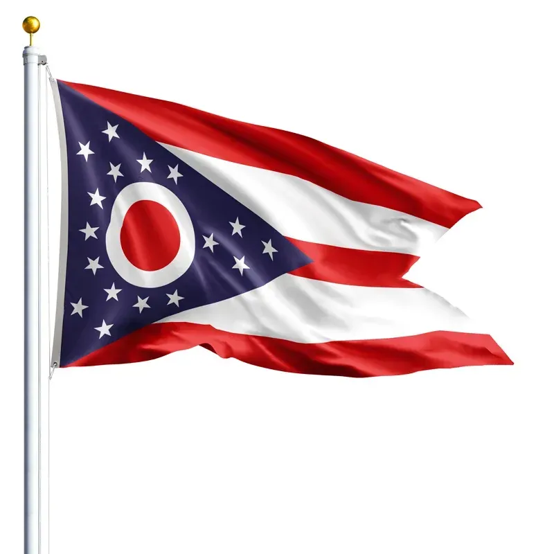 10' x 15' Ohio Flag