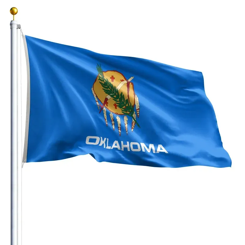 10' x 15' Oklahoma Flag