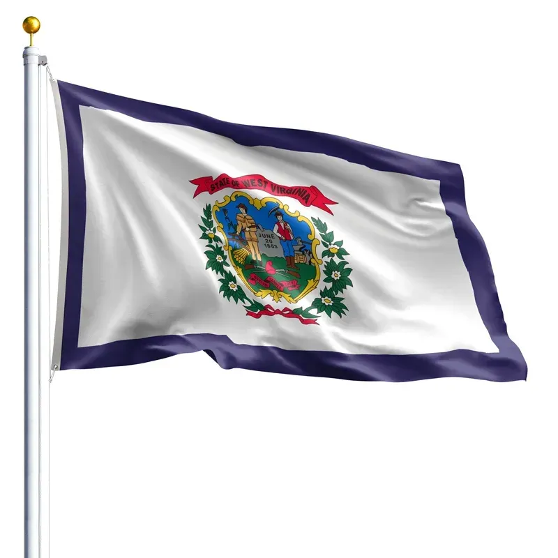 10' x 15' West Virginia Flag
