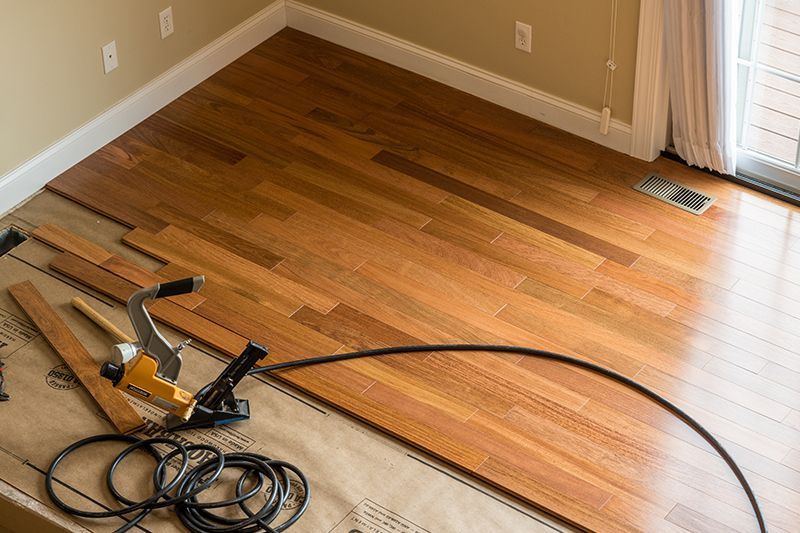 Hardwood Flooring And Tools