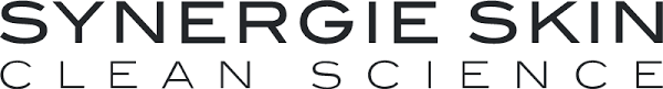SYNERGIE SKIN text. CLEAN SCIENCE text below.
