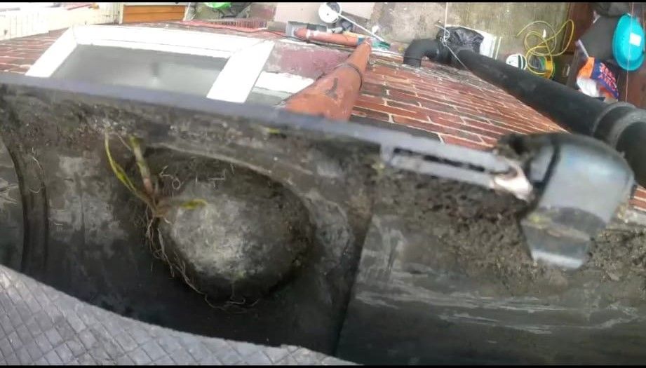 blocked gutter