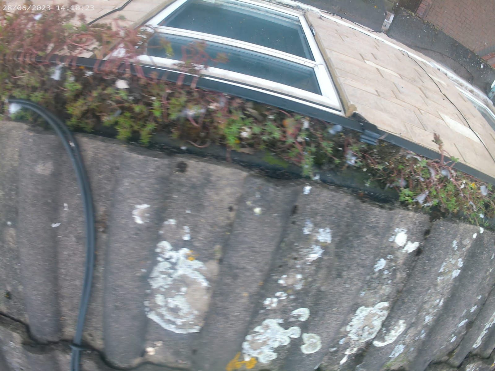 blocked gutter