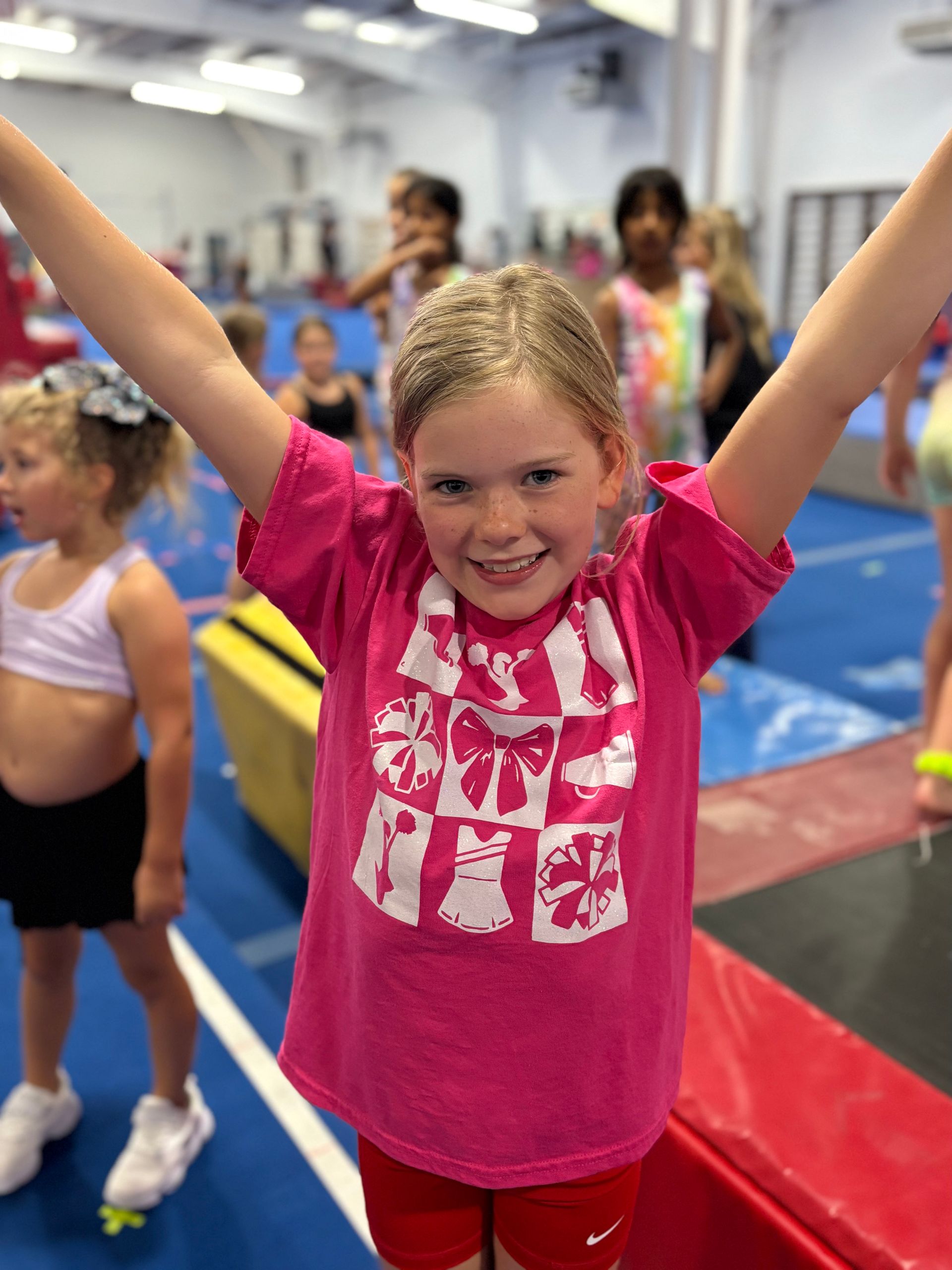 High Point Cheer Stars athlete smiling