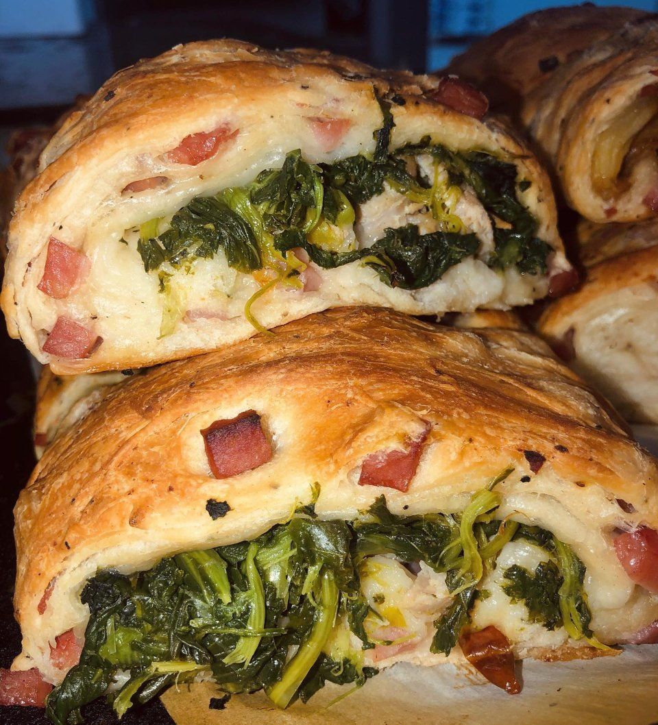 Pane farcito con friarielli