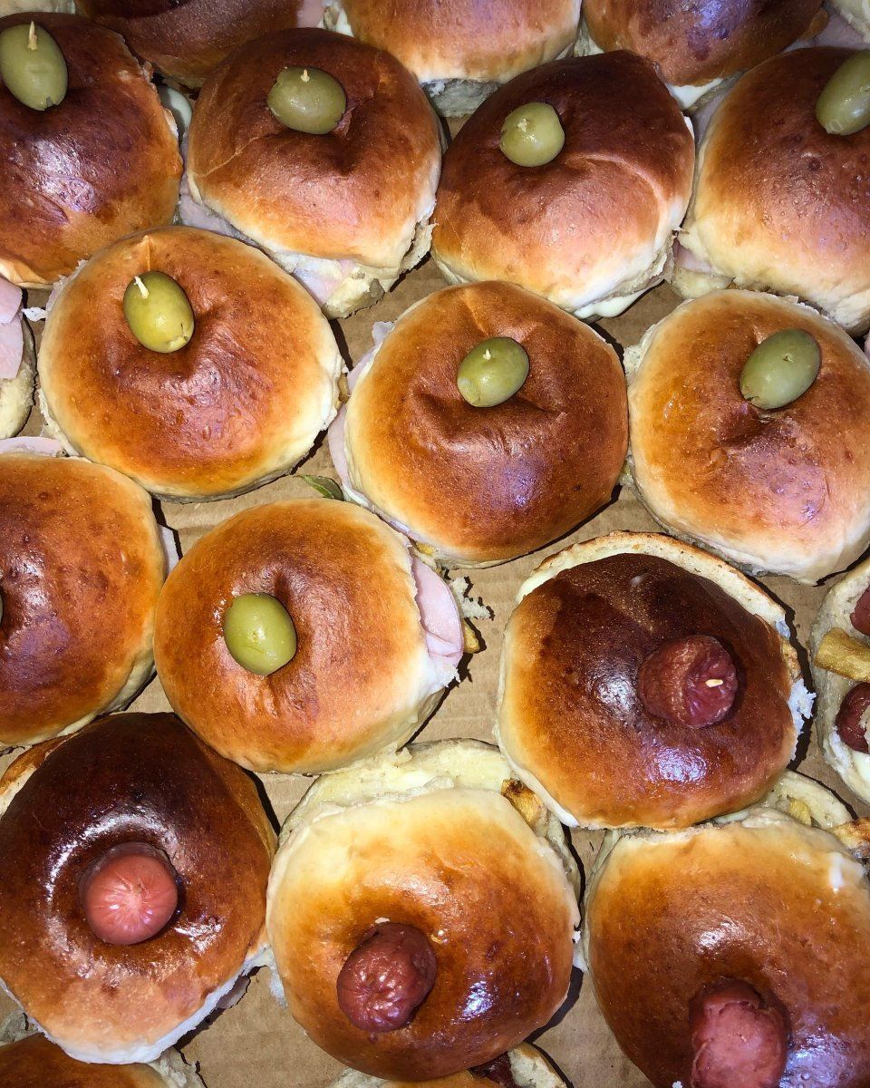 Paninetti con olive