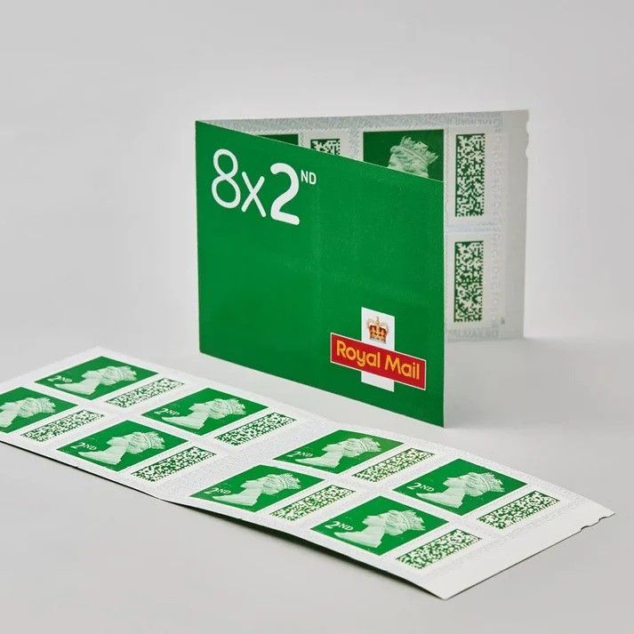 Stamps 2nd class 8 pack