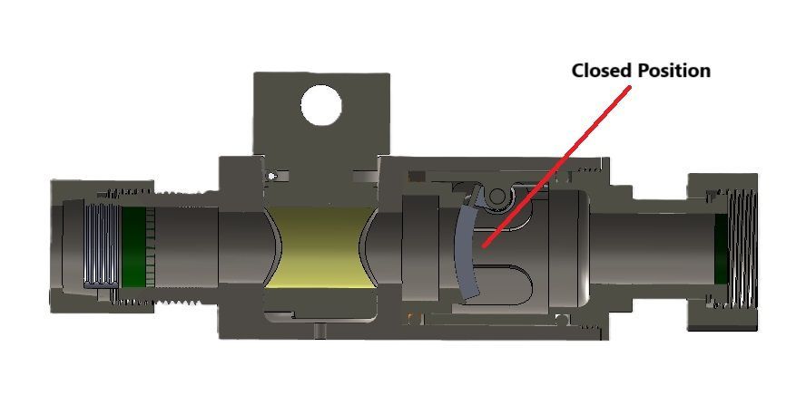 Curb Stop with Backflow Preventer