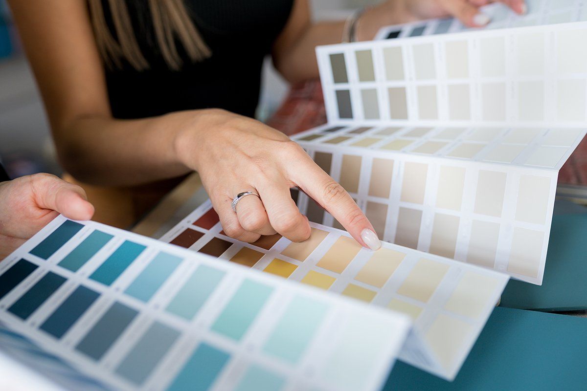 scelta colori per tinteggiatura