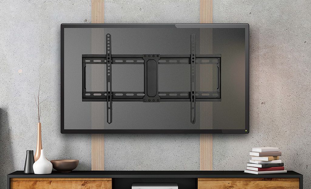 tv mount installed