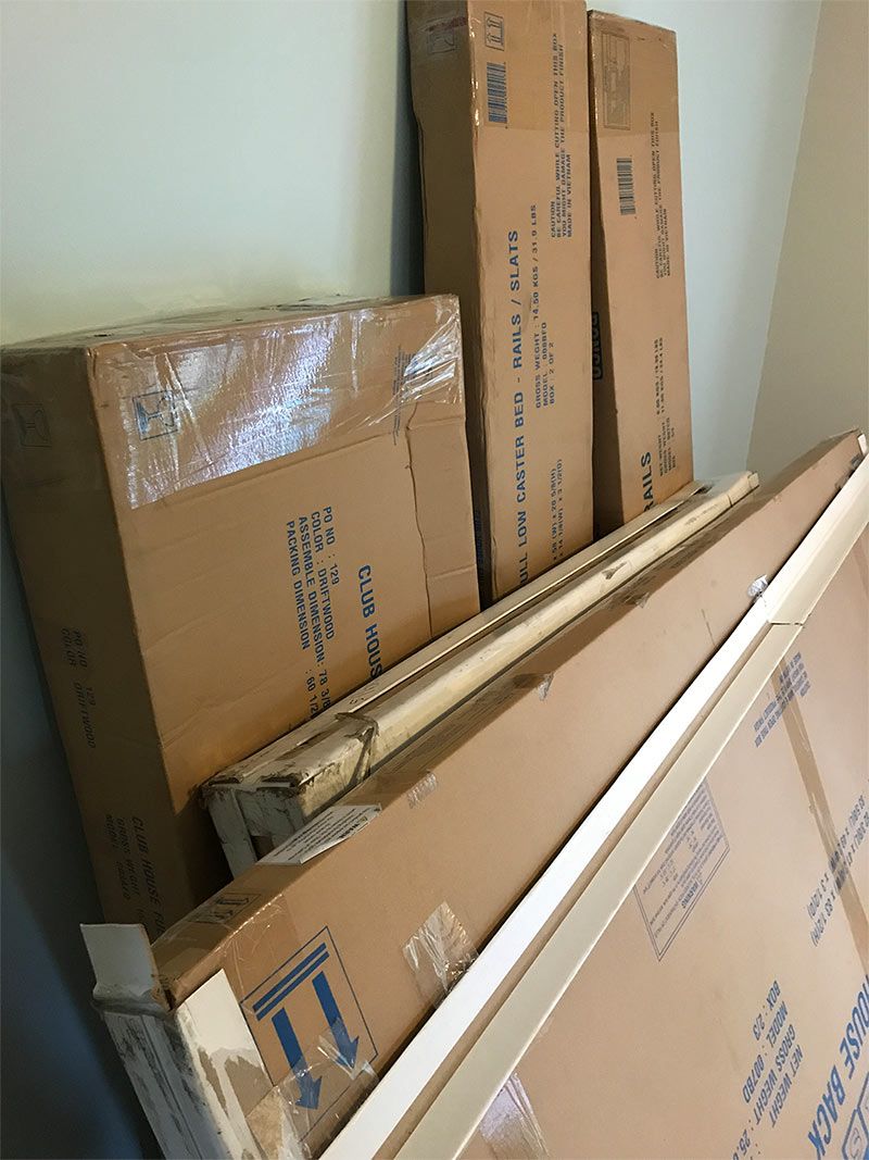 mover delivers packages