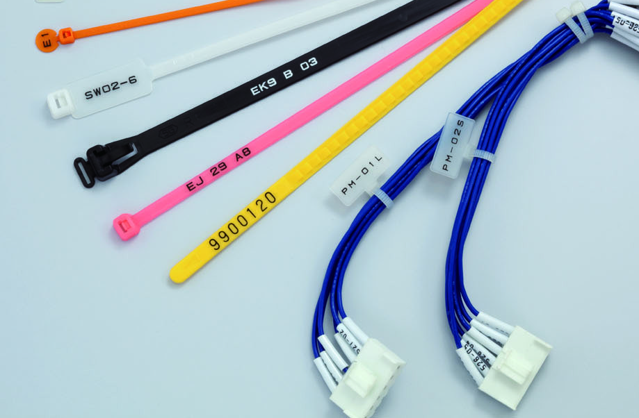 Hotmarker printed cable ties