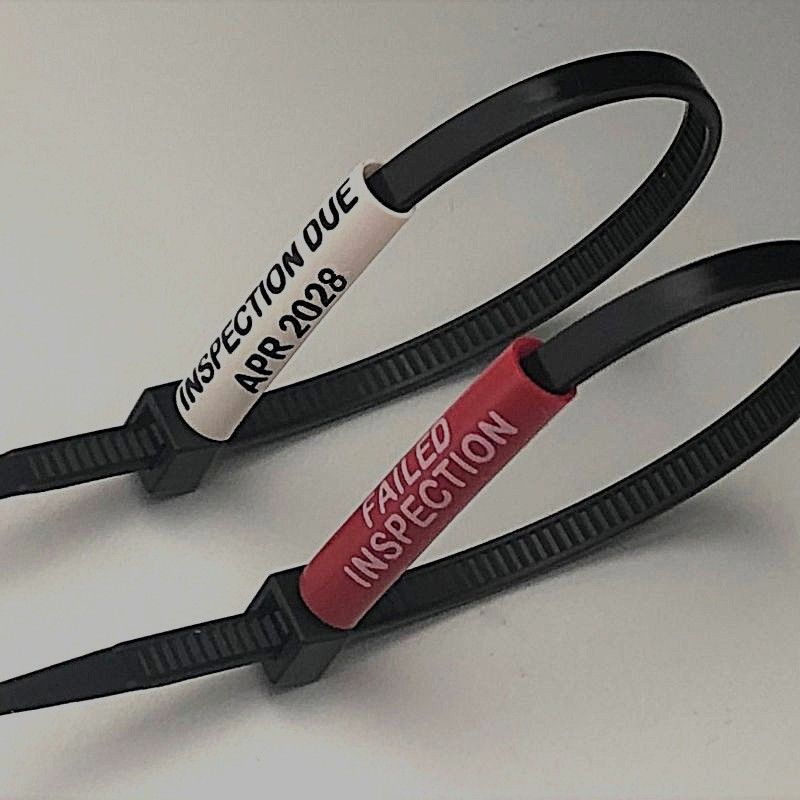 Cable tie month year and failed inspection