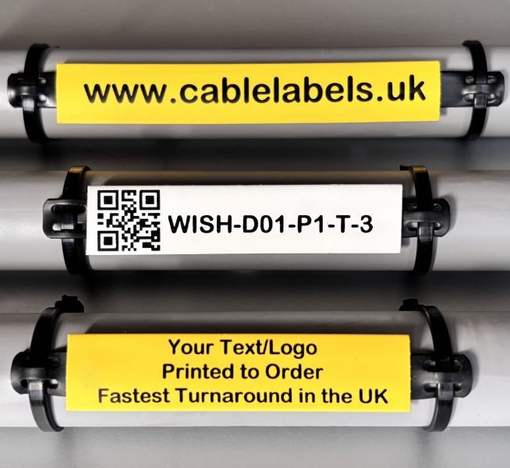 Identimark custom carrier labels printed