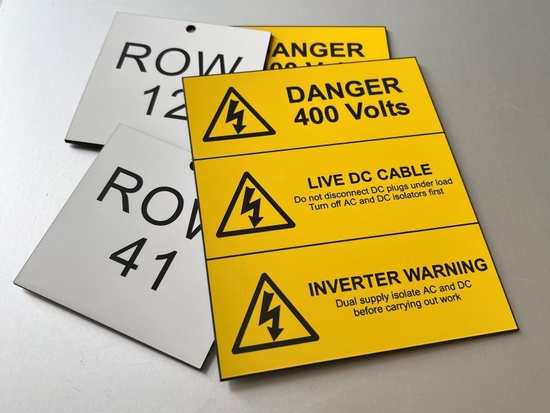 Identimark Danger Caution