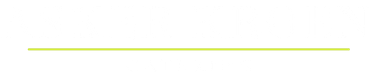 Askre Kroen catering - hvit logo med grøn linje. uten bakgrunn