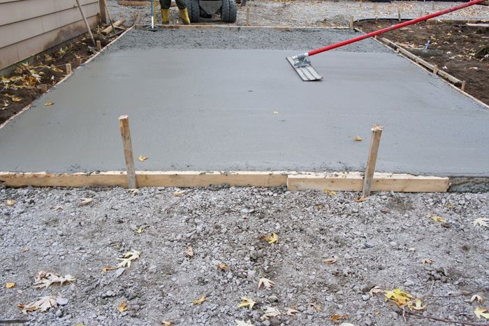 Concrete finishing