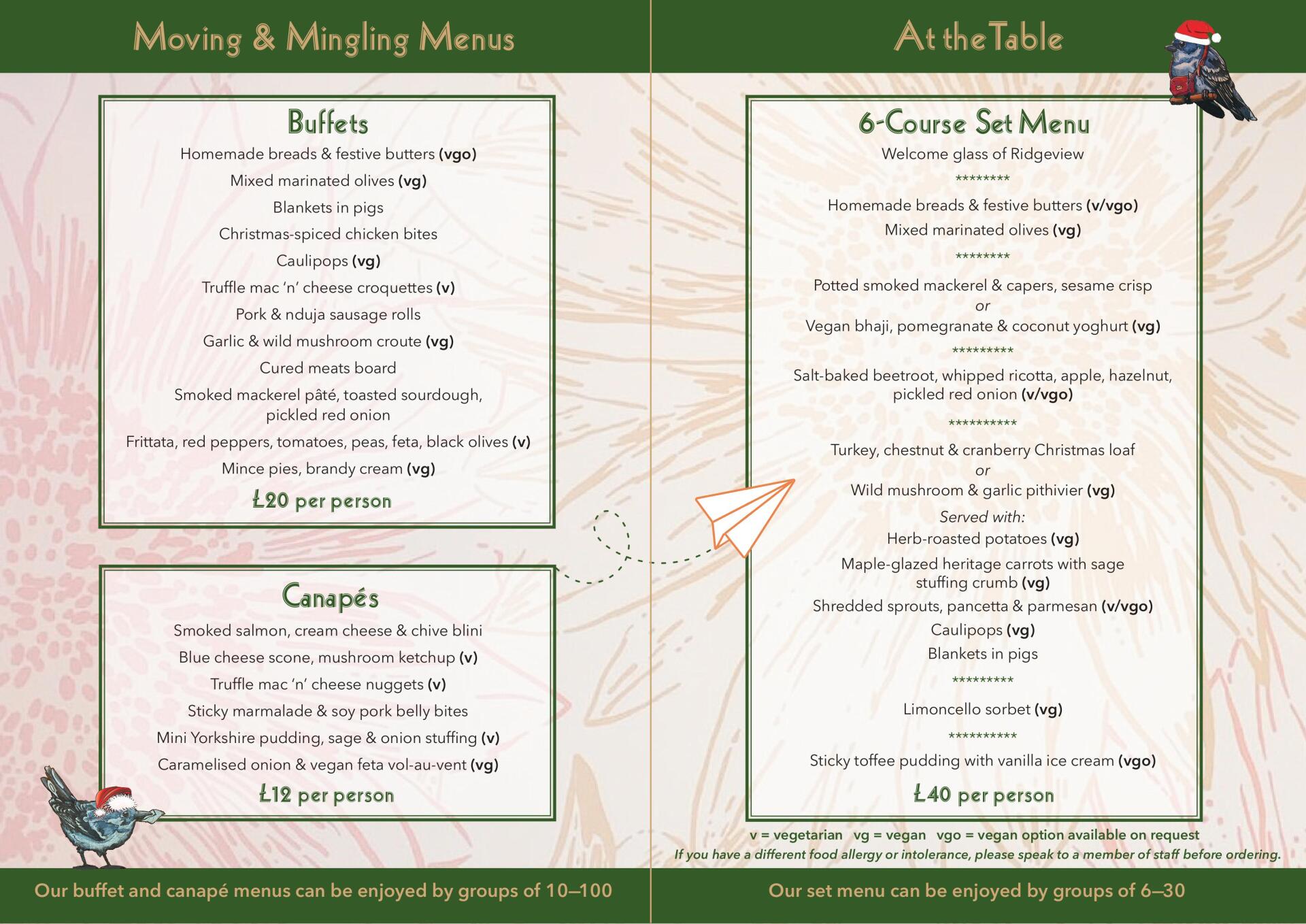 POST HOUSE CAFÉ Brighton cafe bar restaurant christmas