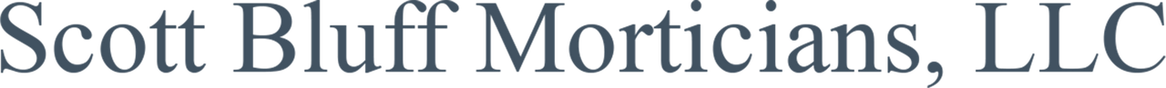 The logo for sample funeral home is shown on a white background.