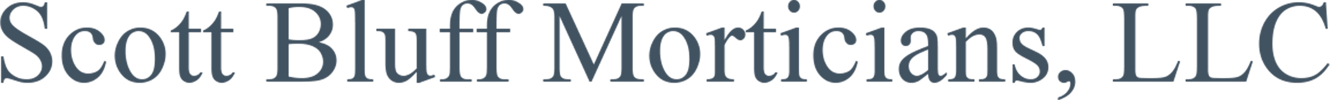 The logo for sample funeral home is shown on a white background.