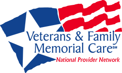 Veterans & Family Memorial Care Logo