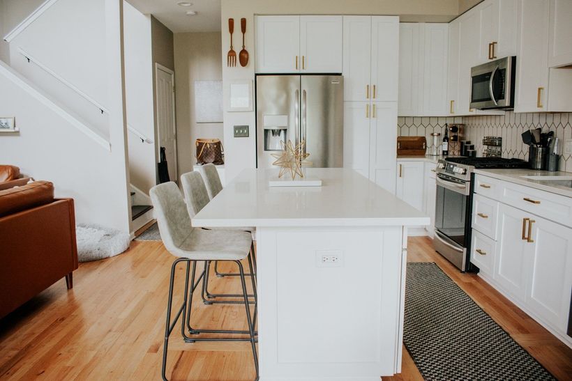 White and Brown Kitchen