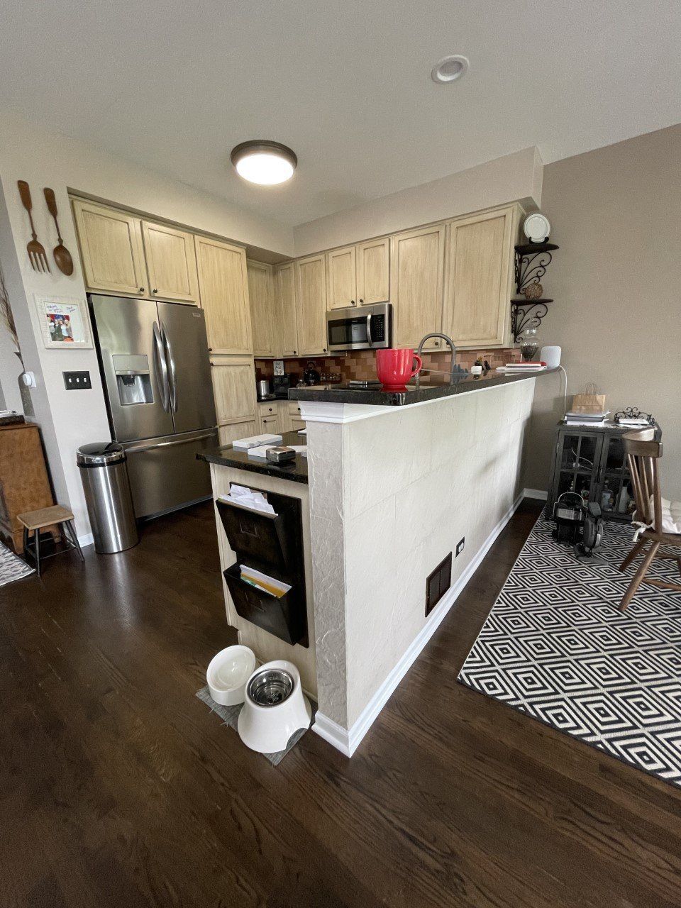 High Kitchen Countertop