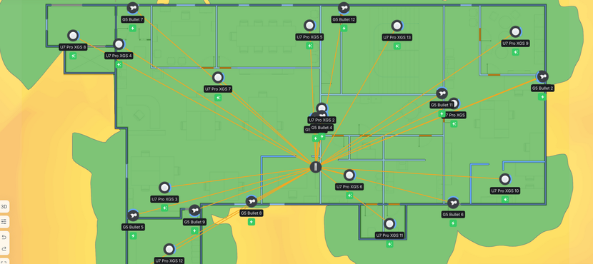 network drops, APS and cameras

