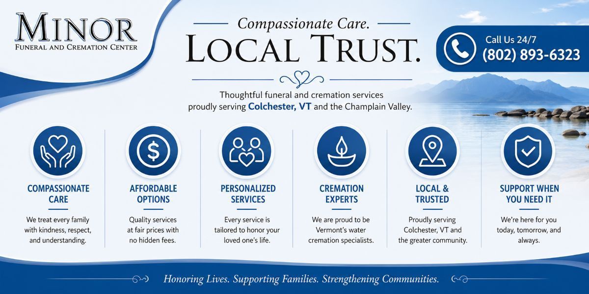 Funeral & Cremation Services in Colchester, VT