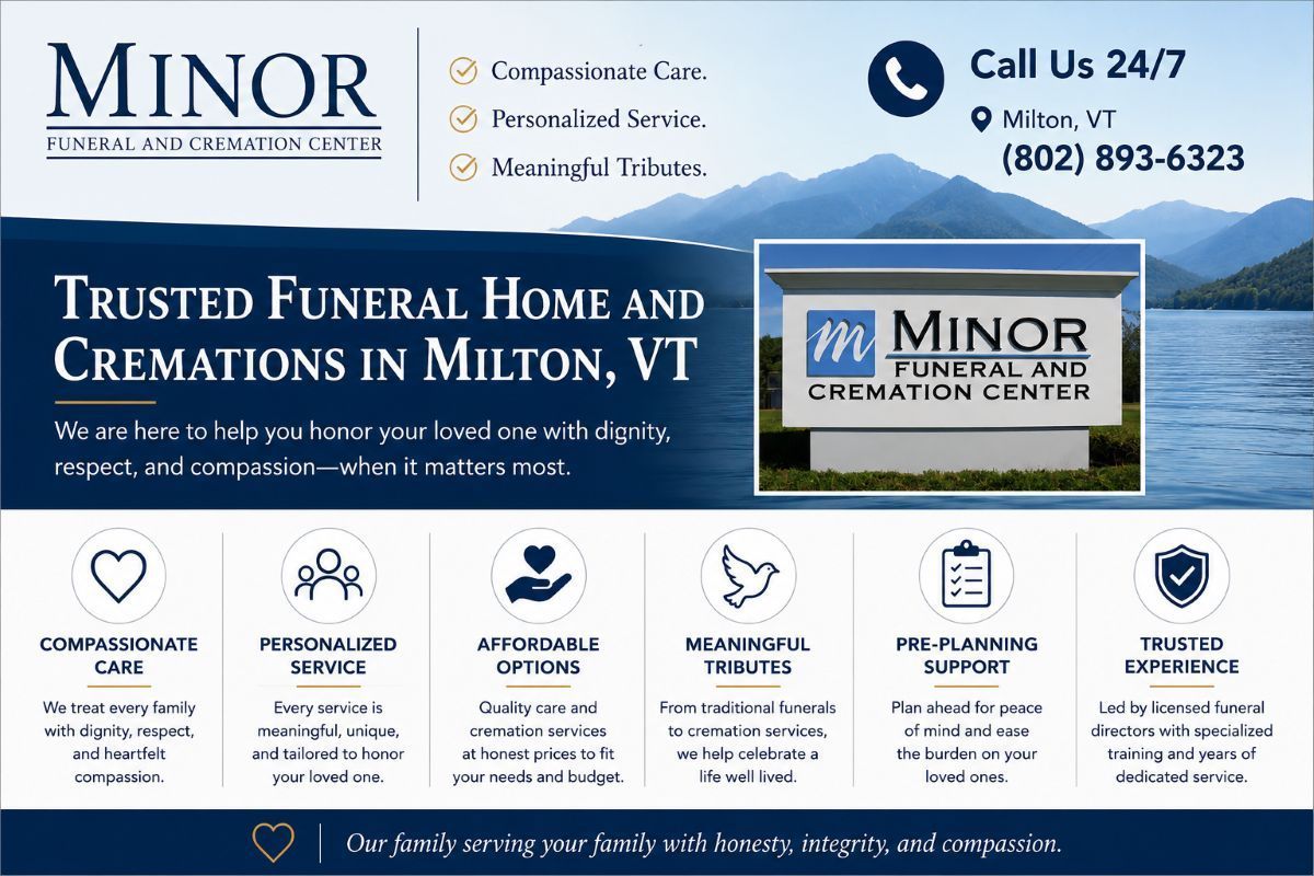 Funeral & Cremation Services in Milton, VT