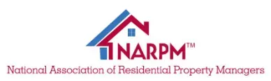 A logo for the national association of residential property managers