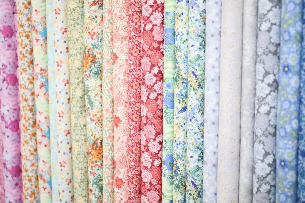 A Bunch of Different Colored Fabrics Are Stacked on Top of Each Other — Stitch 2340 In Tamworth, NSW