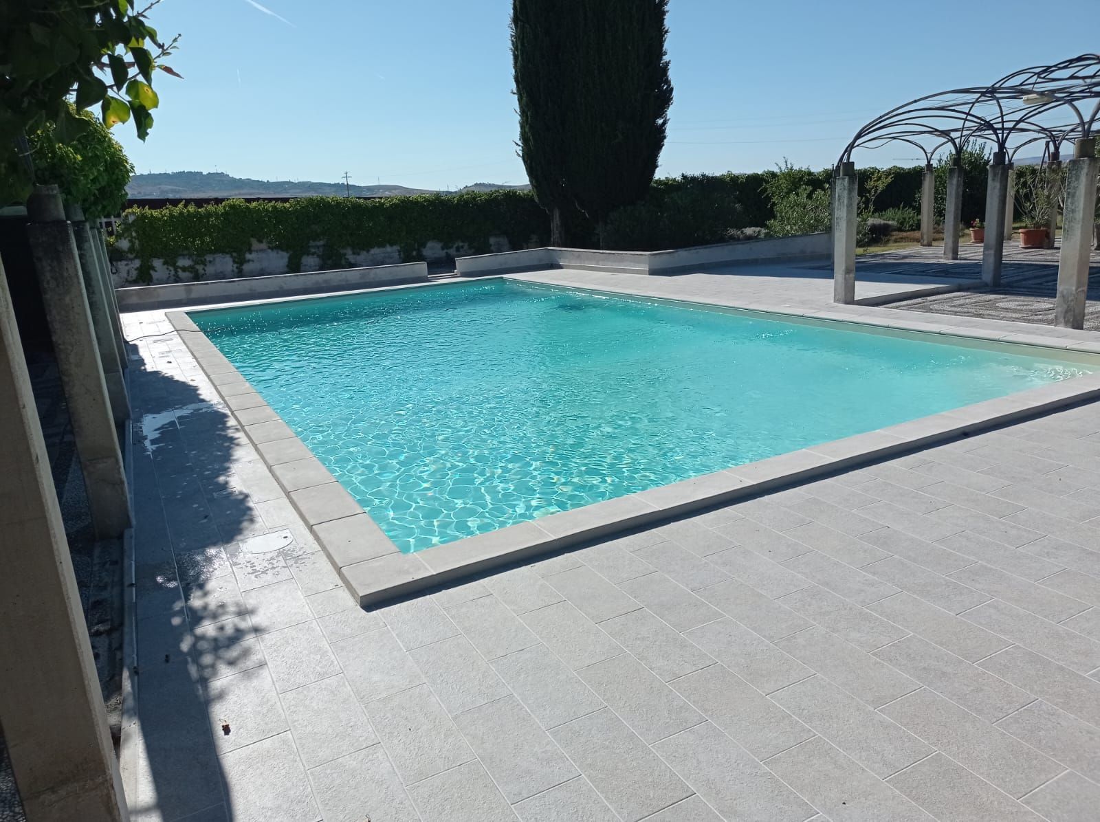 piscina in cemento armato