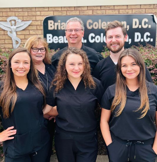 Kim, Dr. Coleman, Dr. Beaux, Macy, Laurel, and Tristan