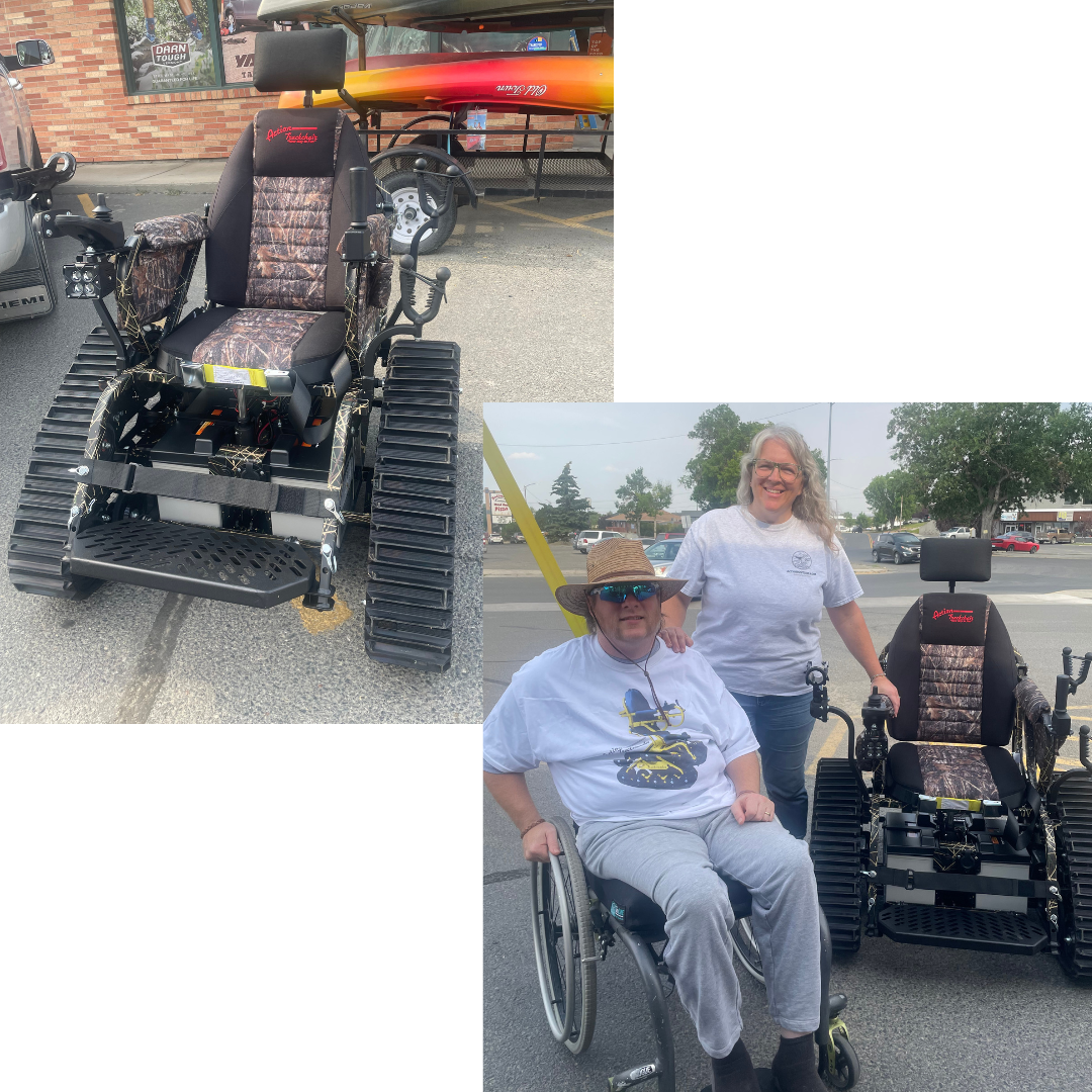 Center for Warriors All Terrain Wheel Chair Donation Recipient