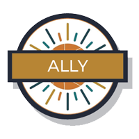Circle badge with