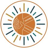 A hand is giving a thumbs up in the middle of a circle.