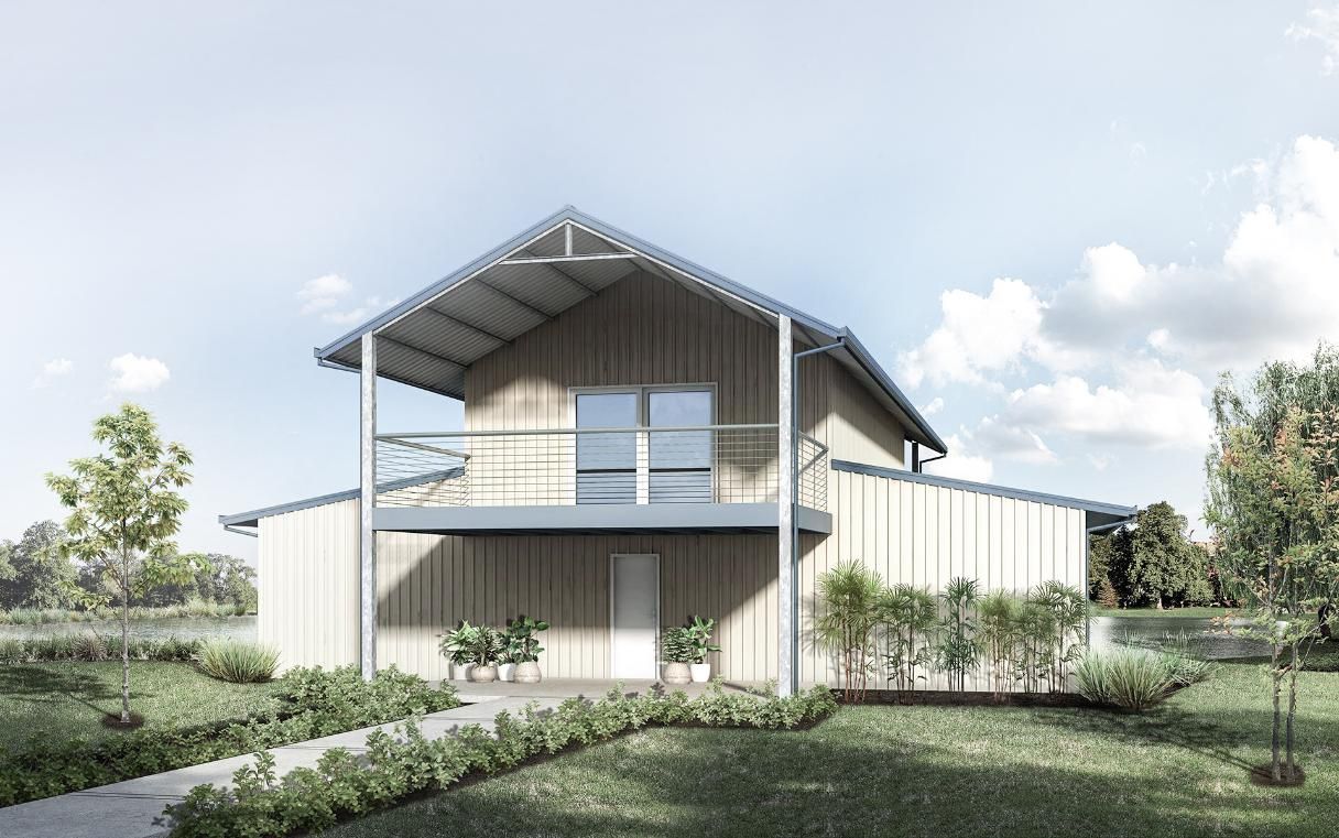 An Artist's Impression of A House with A Balcony — Clearspan Builders In Queanbeyan East, NSW