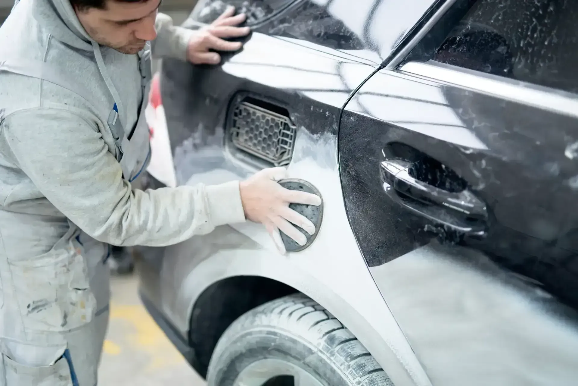 auto body repair to quarter panel